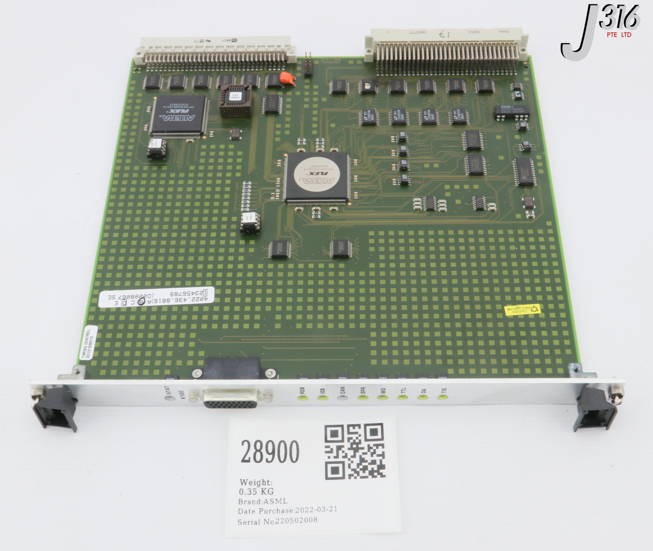 28900 ASML PCB ASSY, TIMING CONTROL (PARTS) 4022.436.8816 | eBay
